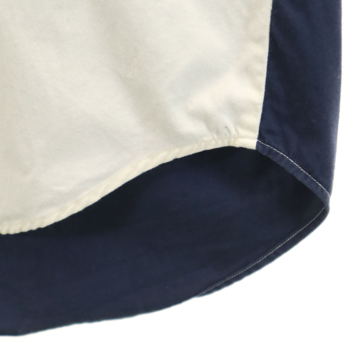 TOMMY HILFIGER トミーヒルフィガー 90s オールド バック フラッグロゴ 長袖 ボタンダウンシャツ S ネイビー メンズ