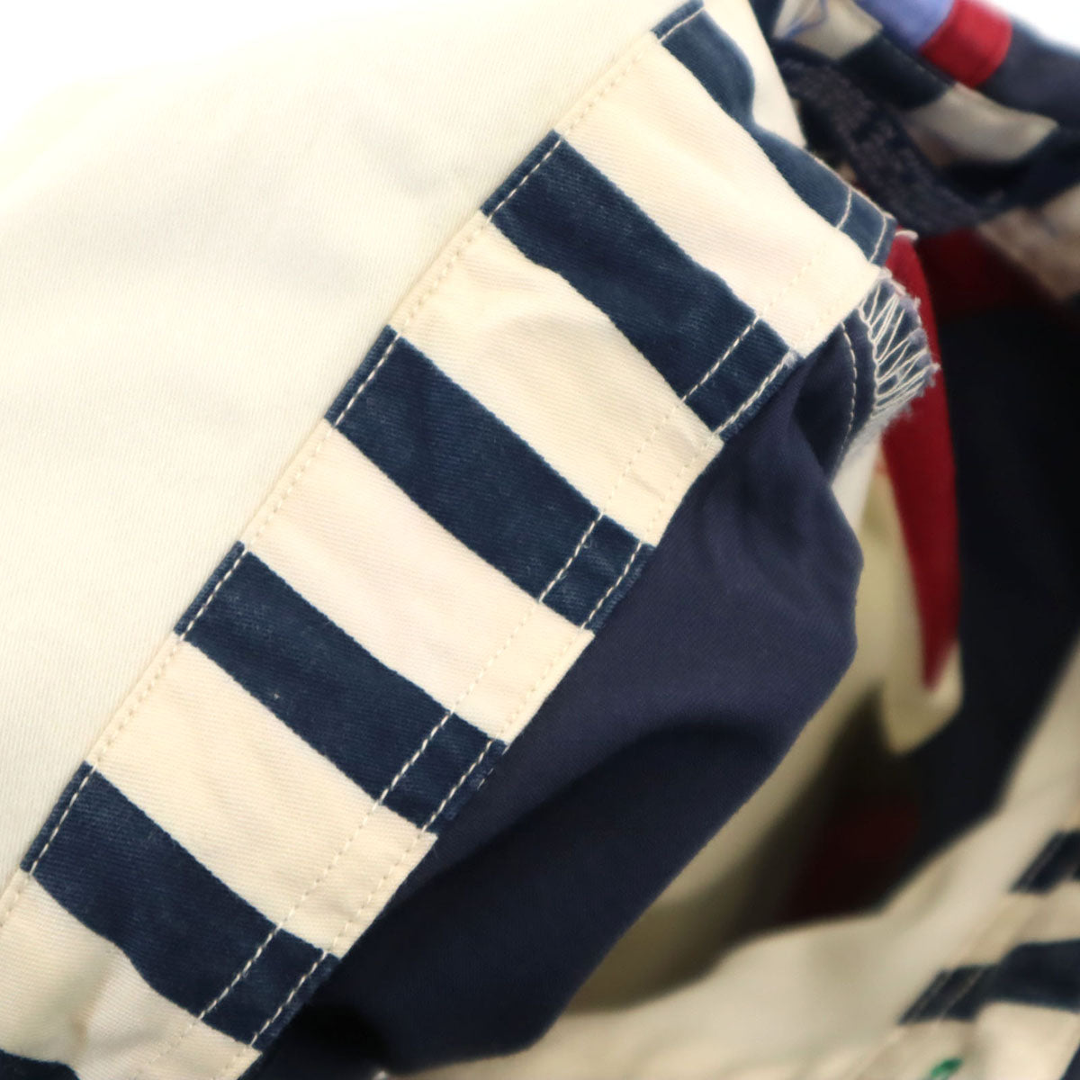 TOMMY HILFIGER トミーヒルフィガー 90s オールド バック フラッグロゴ 長袖 ボタンダウンシャツ S ネイビー メンズ