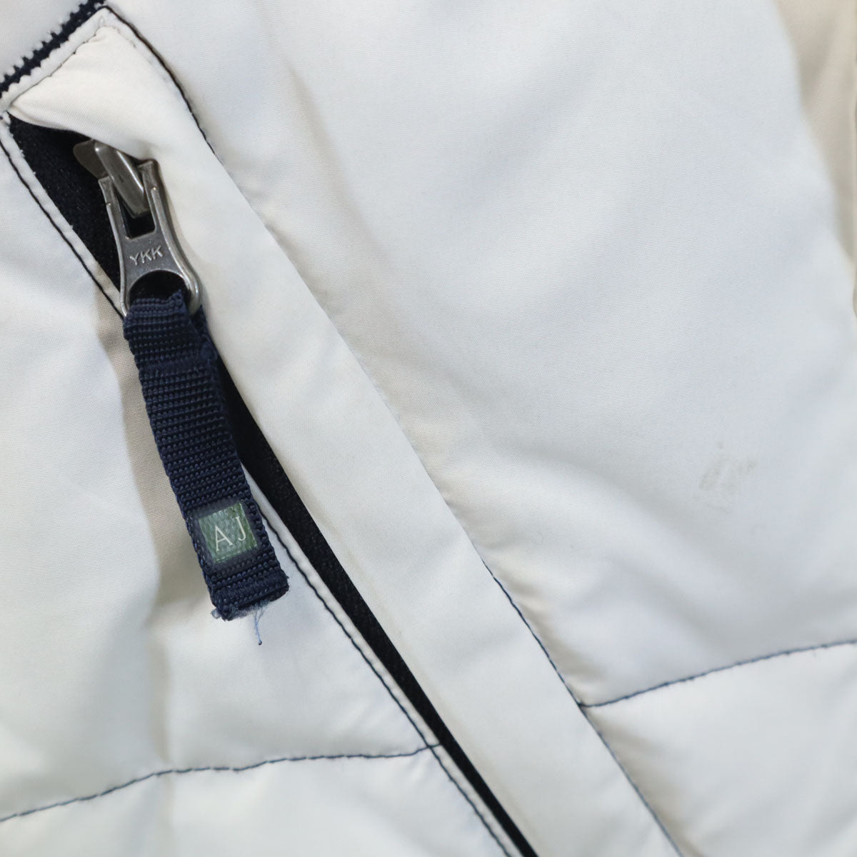 ARMANI JEANS アルマーニジーンズ スノーボード ダウンジャケット 32 白系 スキー レディース