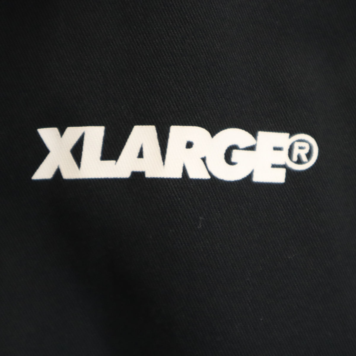 XLARGE エクストララージ バックロゴ ブルゾン M ブラック ジャケット メンズ