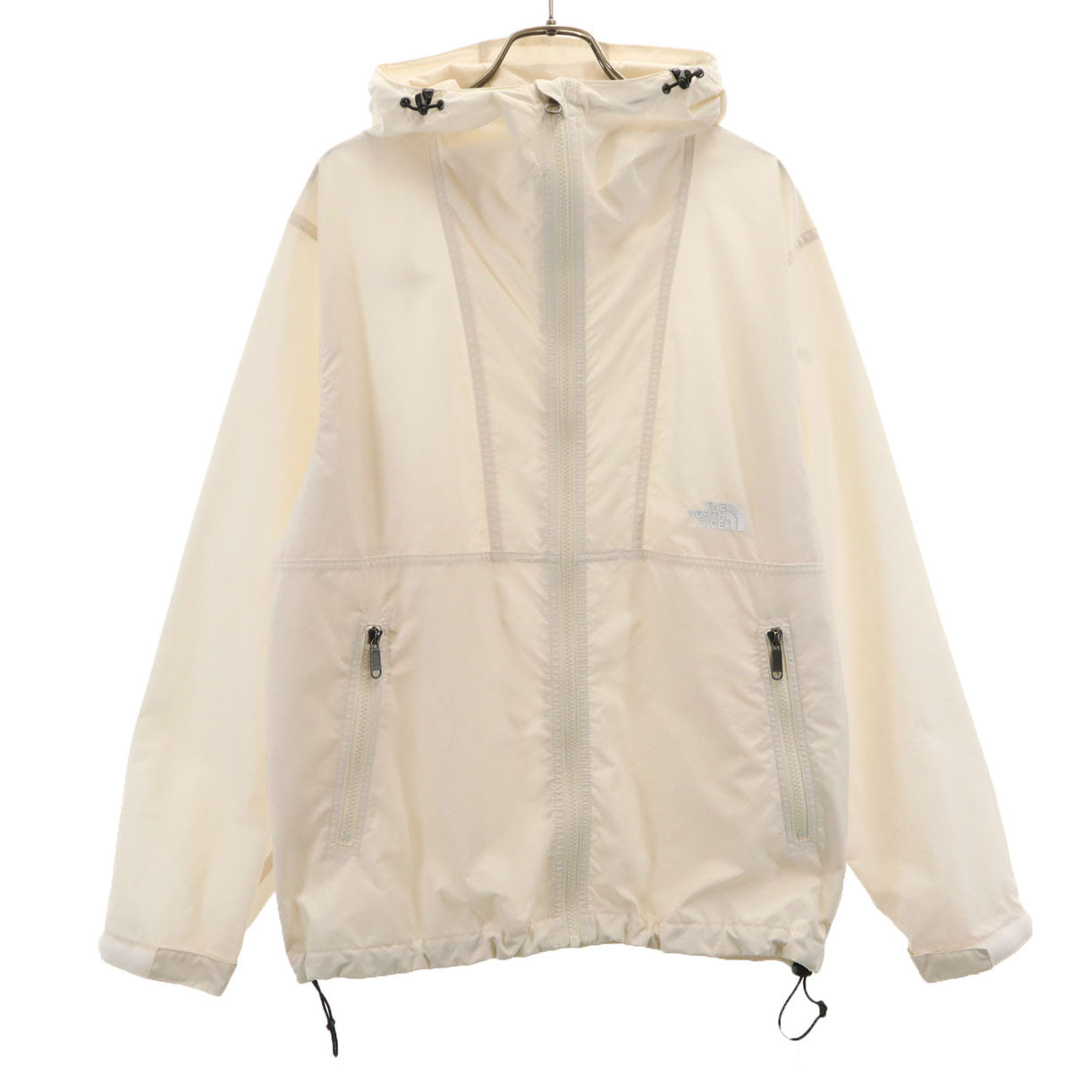 THE NORTH FACE ノースフェイス コンパクト ジャケット S アイボリー NP22538R アウトドア メンズ