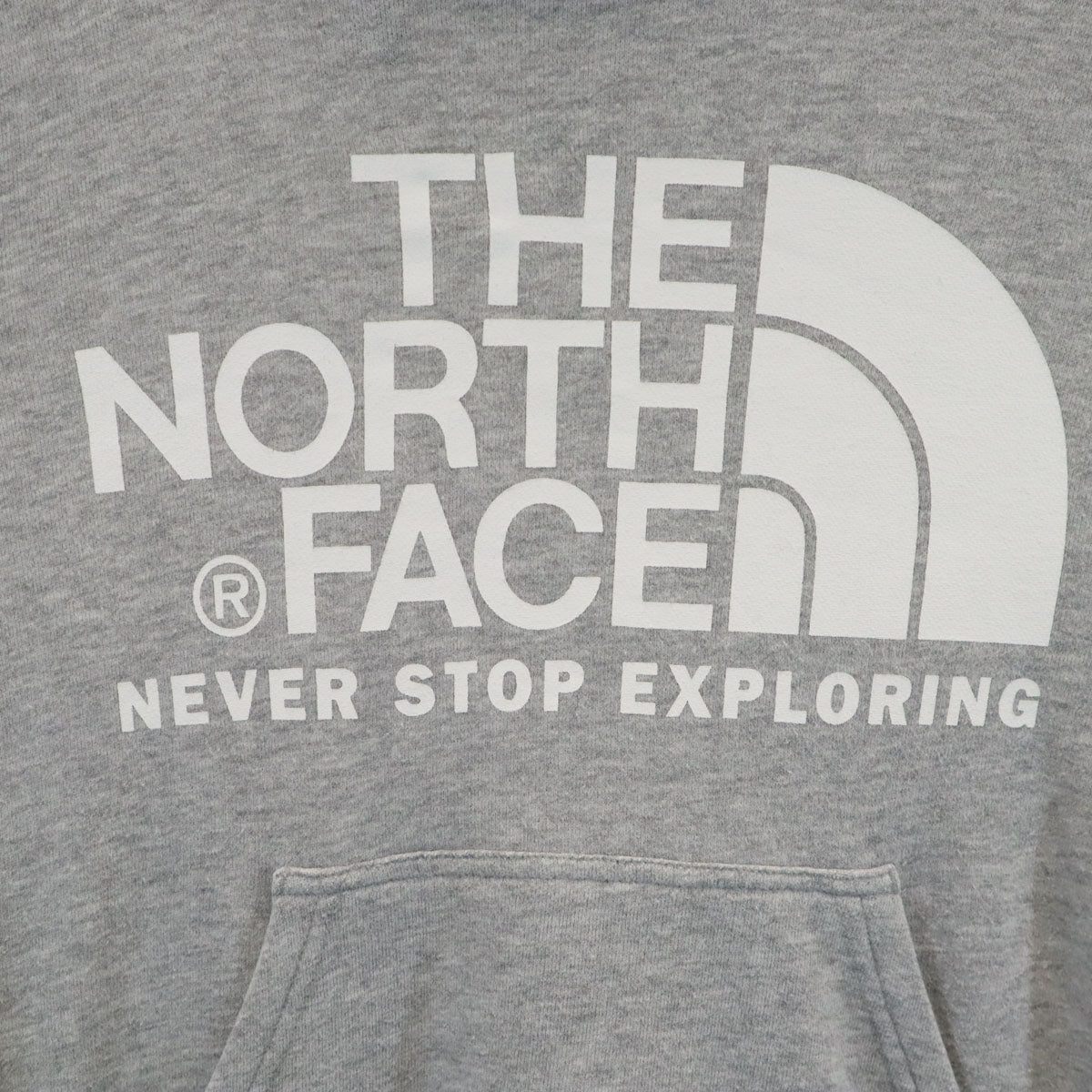 THE NORTH FACE ノースフェイス 長袖 スウェットパーカー XS グレー NT61801X アウトドア メンズ