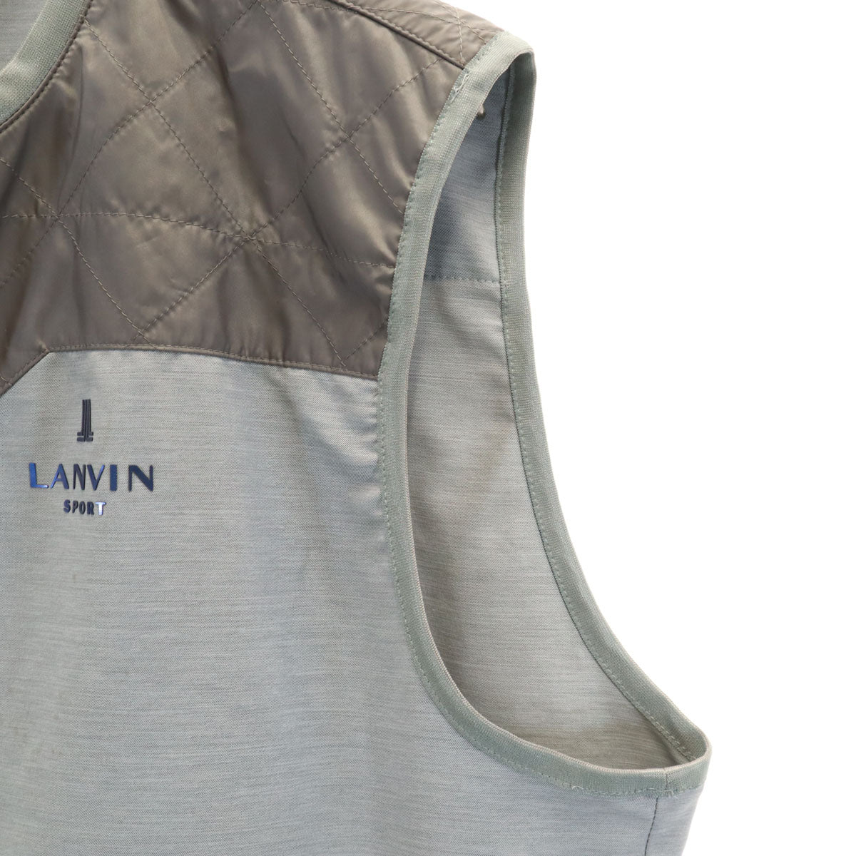 LANVIN SPORT ランバンスポール ベスト 40 グレー メンズ