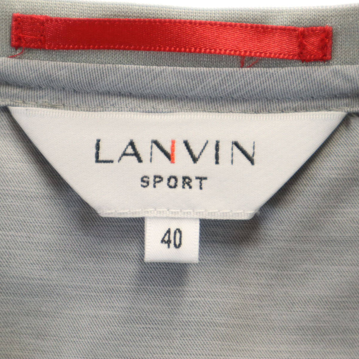 LANVIN SPORT ランバンスポール ベスト 40 グレー メンズ