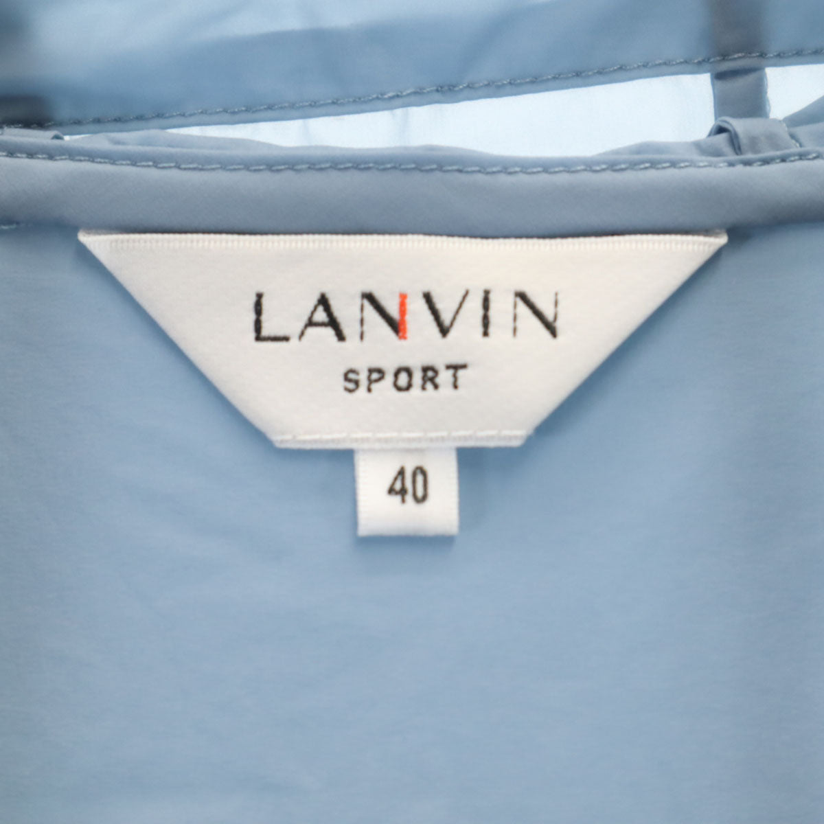 LANVIN SPORT ランバンスポール ウインドブレーカー 40 ブルーグレー ジャケット メンズ