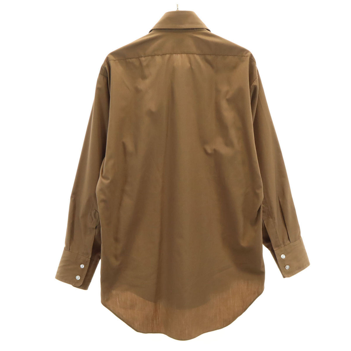 Vesper 70s ヴィンテージ 長袖 シャツ ブラウン メンズ