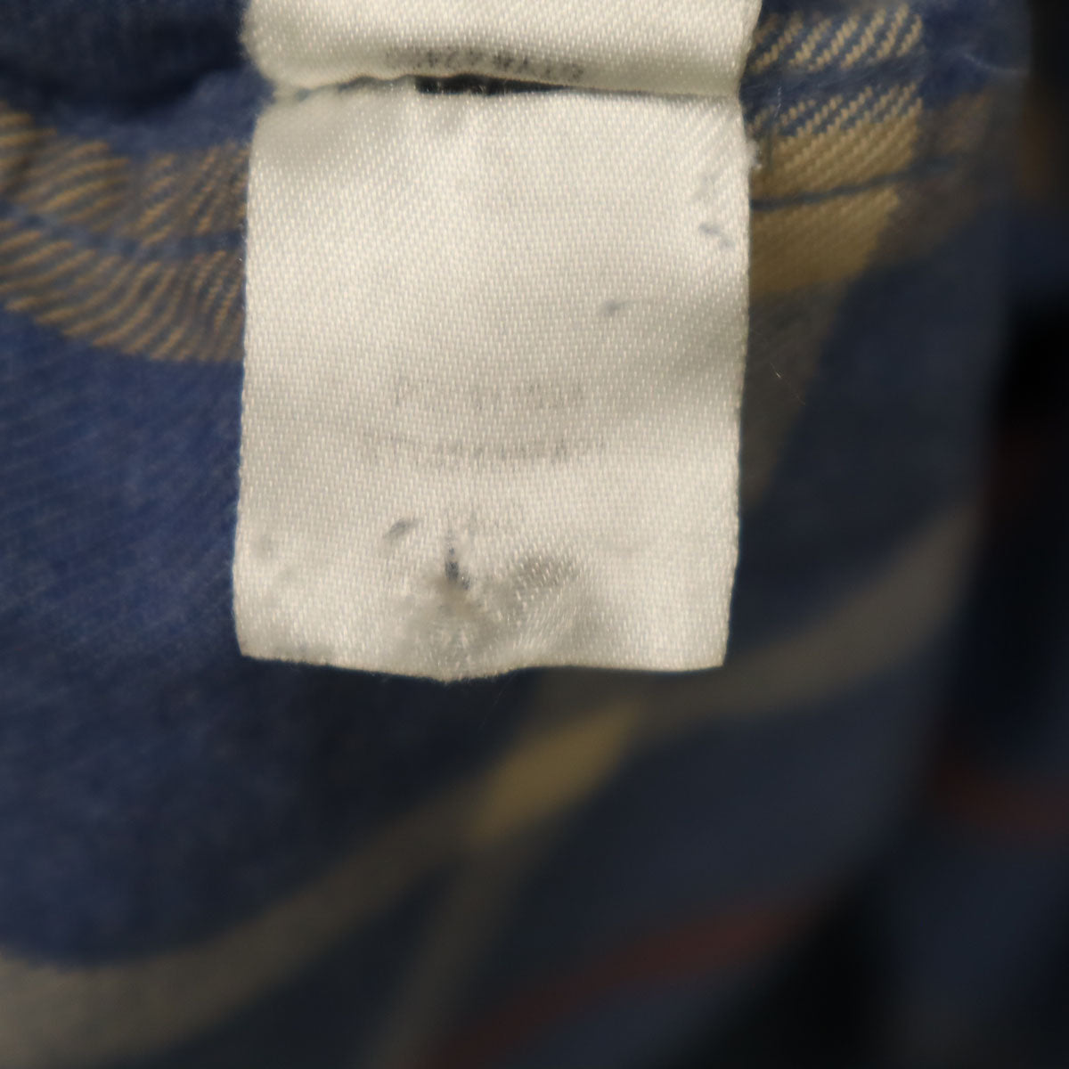 patagonia パタゴニア チェック柄 長袖 シャツ XS 青紺 アウトドア メンズ