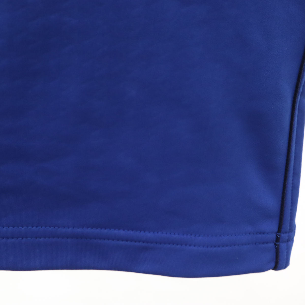 美品 LANVIN SPORT ランバンスポール ハウンドトゥース柄 長袖 ポロシャツ 40 ブルー 千鳥格子 メンズ