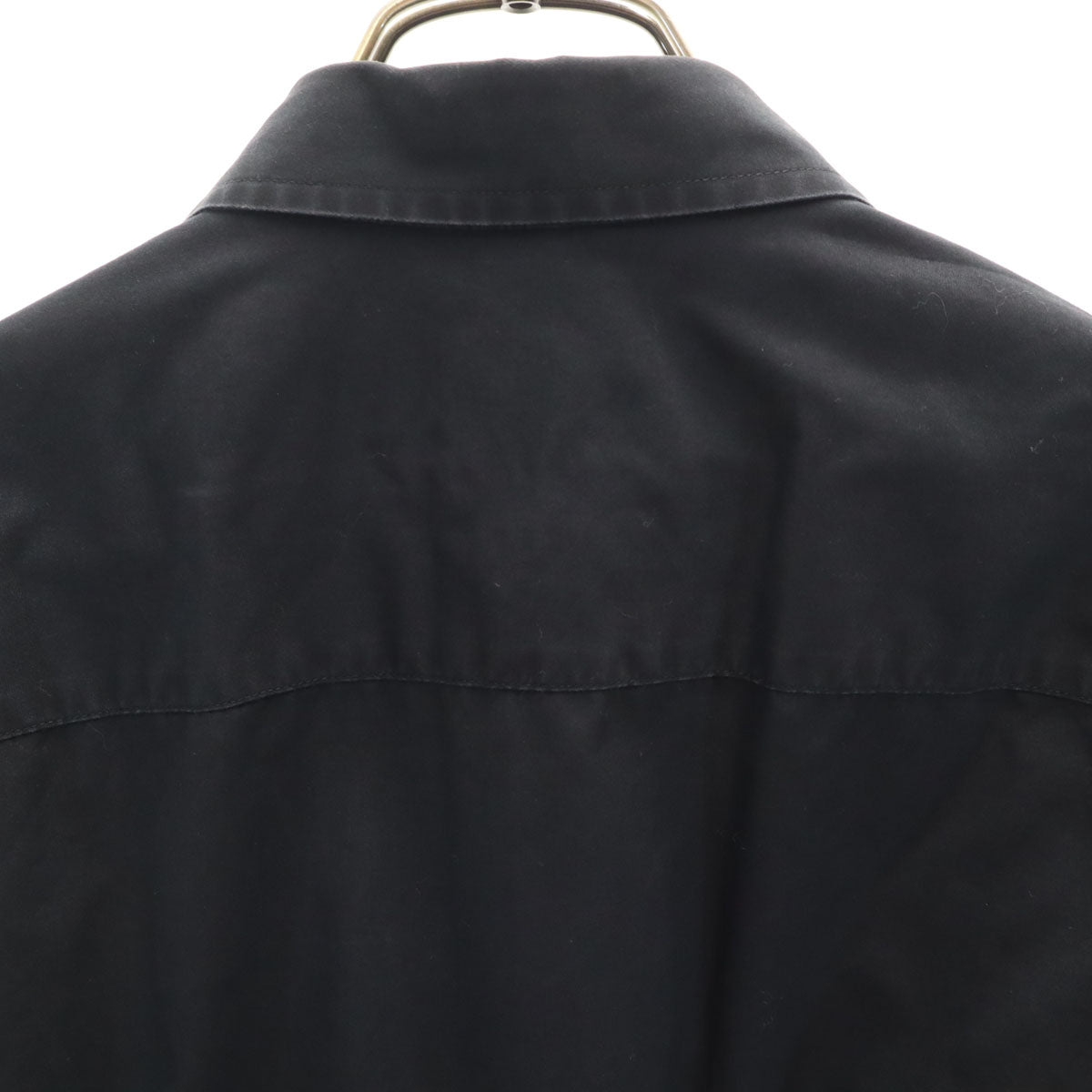 ARMANI EXCHANGE アルマーニエクスチェンジ 長袖 コットンシャツ M ブラック メンズ