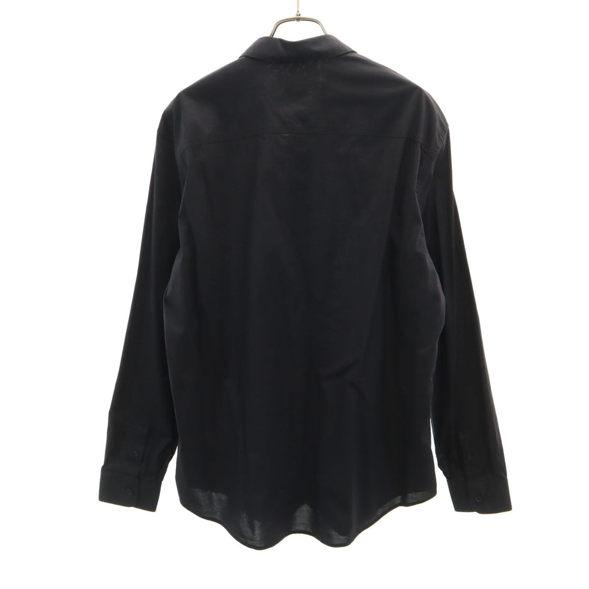 ARMANI EXCHANGE アルマーニエクスチェンジ 長袖 スタッズ付き シャツ L ブラック メンズ