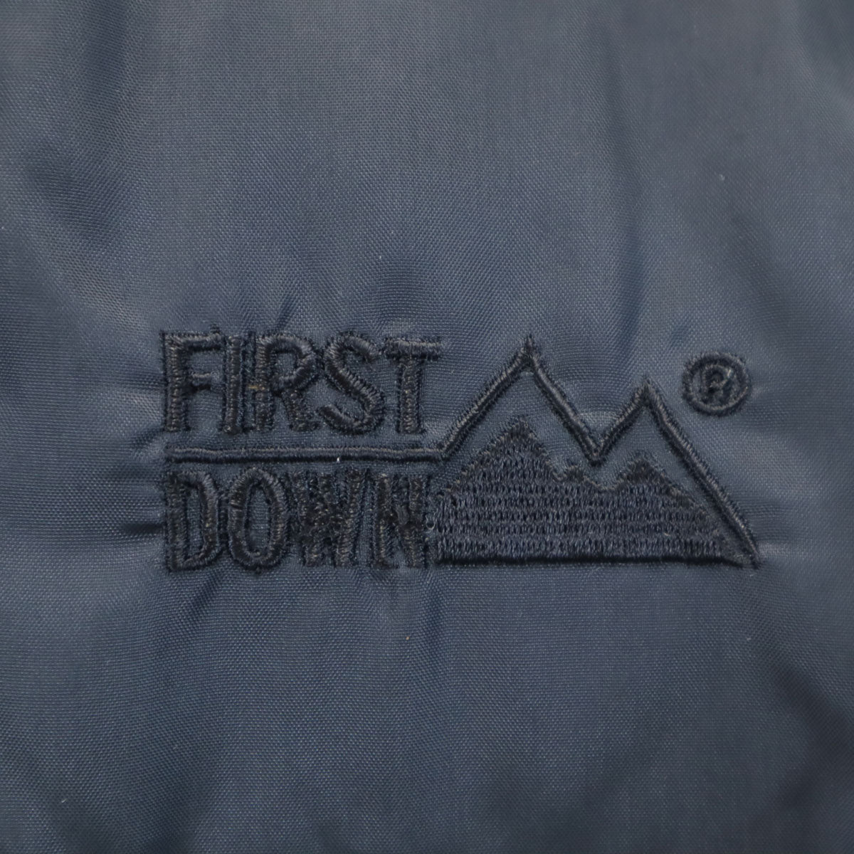 FIRSTDOWN ファーストダウン ダウンジャケット M ネイビー メンズ