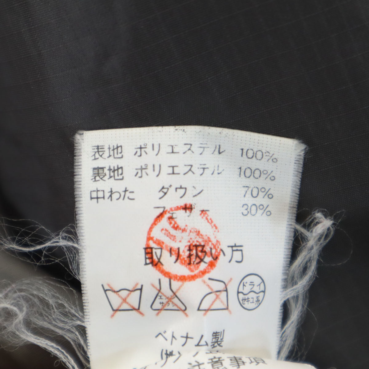 FIRSTDOWN ファーストダウン ダウンジャケット M ネイビー メンズ