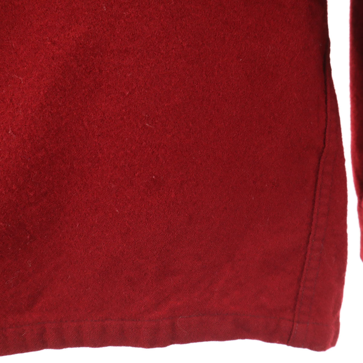 PENDLETON ペンドルトン 60s 70s wallachs別注 ヴィンテージ 長袖 オープンカラーシャツ L ボルドー メンズ