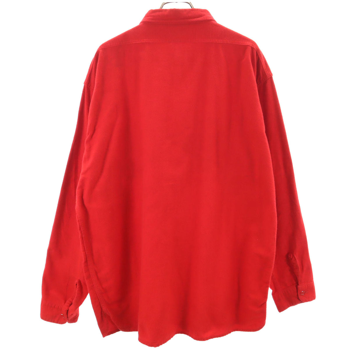 キングコール 50s 60s ヴィンテージ 長袖 コットン ネルシャツ レッド メンズ