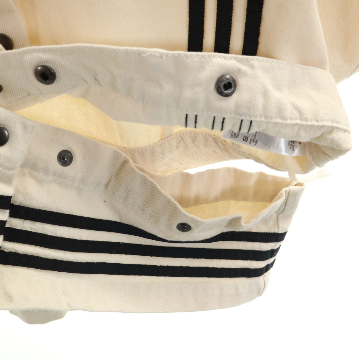 adidas Originals アディダスオリジナルス トレフォイルロゴ アディブレイク 2-In-1 ジャケット L 生成り レディース