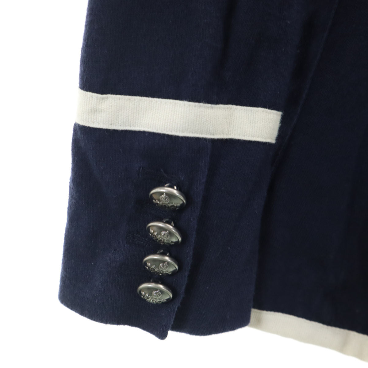 RALPH LAUREN ラルフローレン スウェット ブレザー 2 ネイビー アンコン レディース