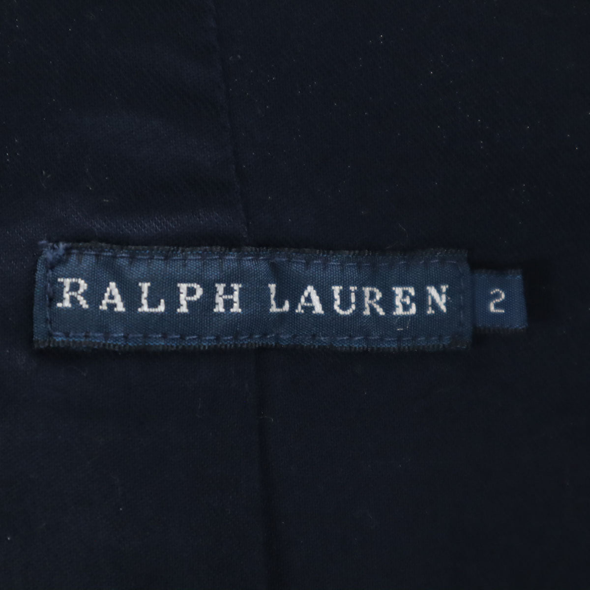 RALPH LAUREN ラルフローレン スウェット ブレザー 2 ネイビー アンコン レディース