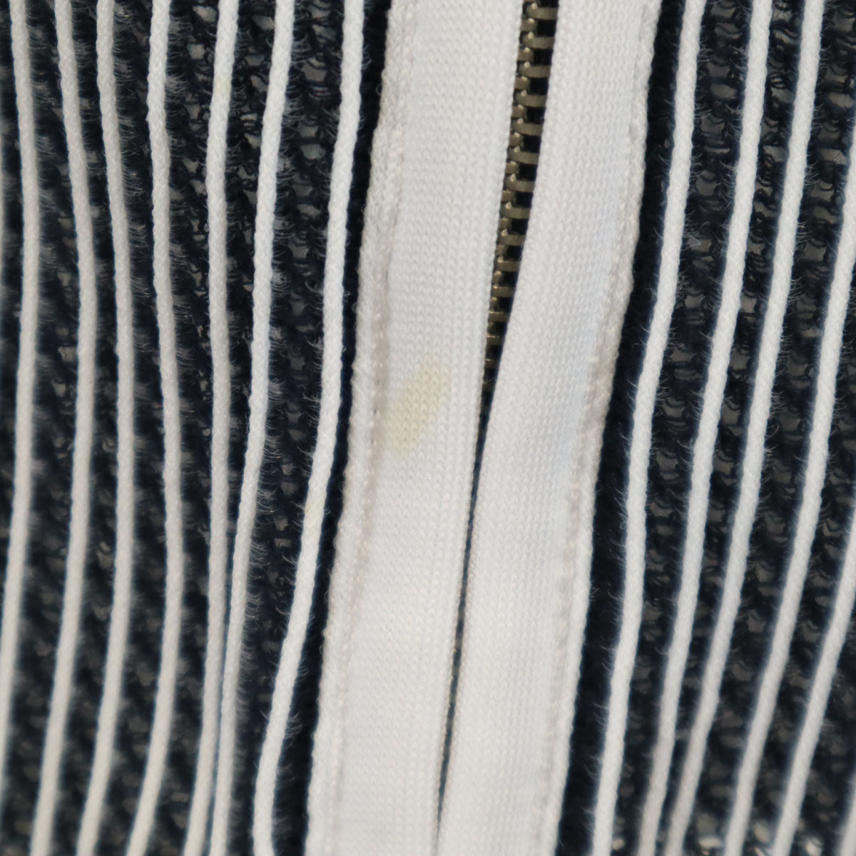 ARMANI COLLEZIONI アルマーニコレッツォーニ ストライプ柄 ジャケット 8 ホワイト レディース