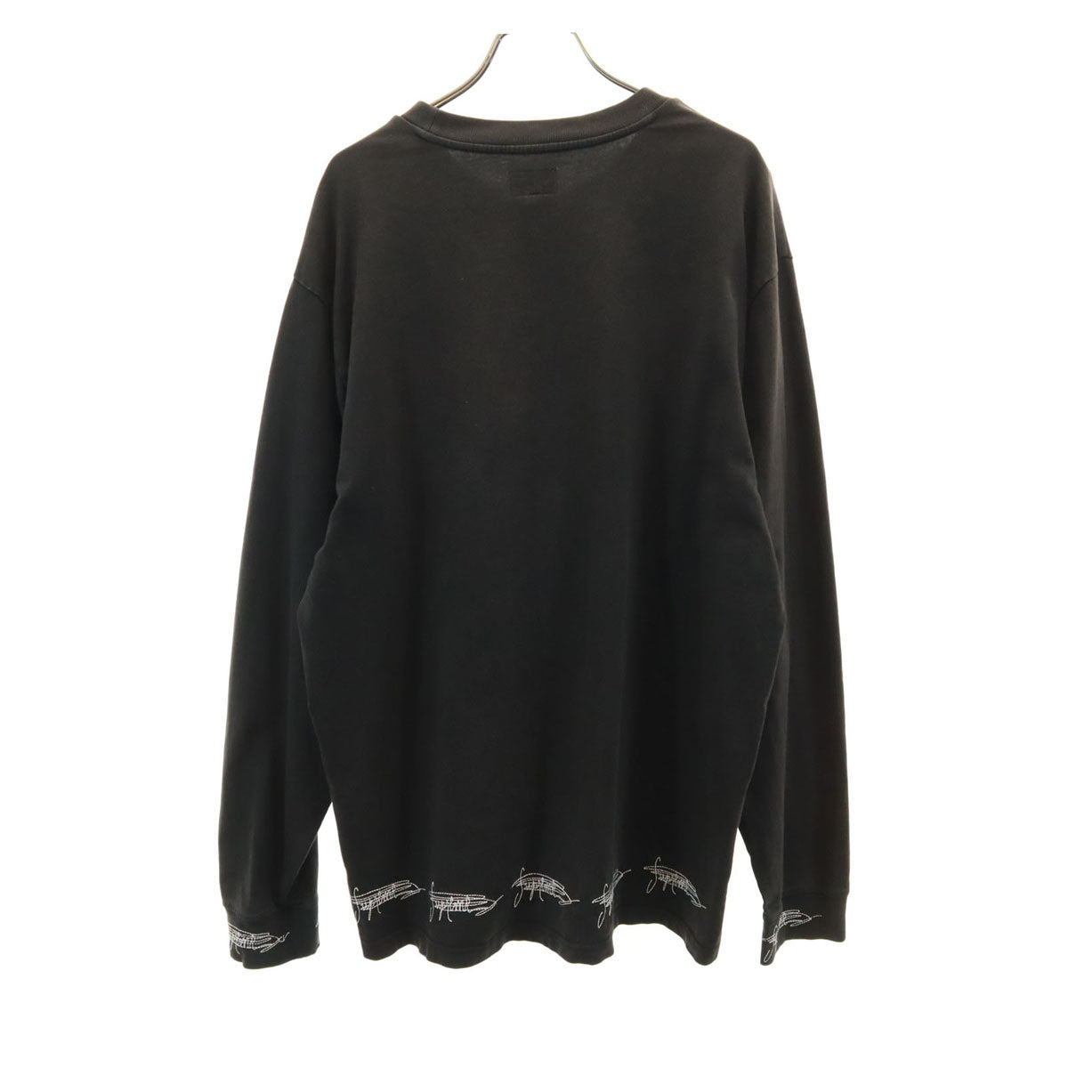 Supreme シュプリーム ポルトガル製 長袖 Tシャツ L ブラック ロンT メンズ