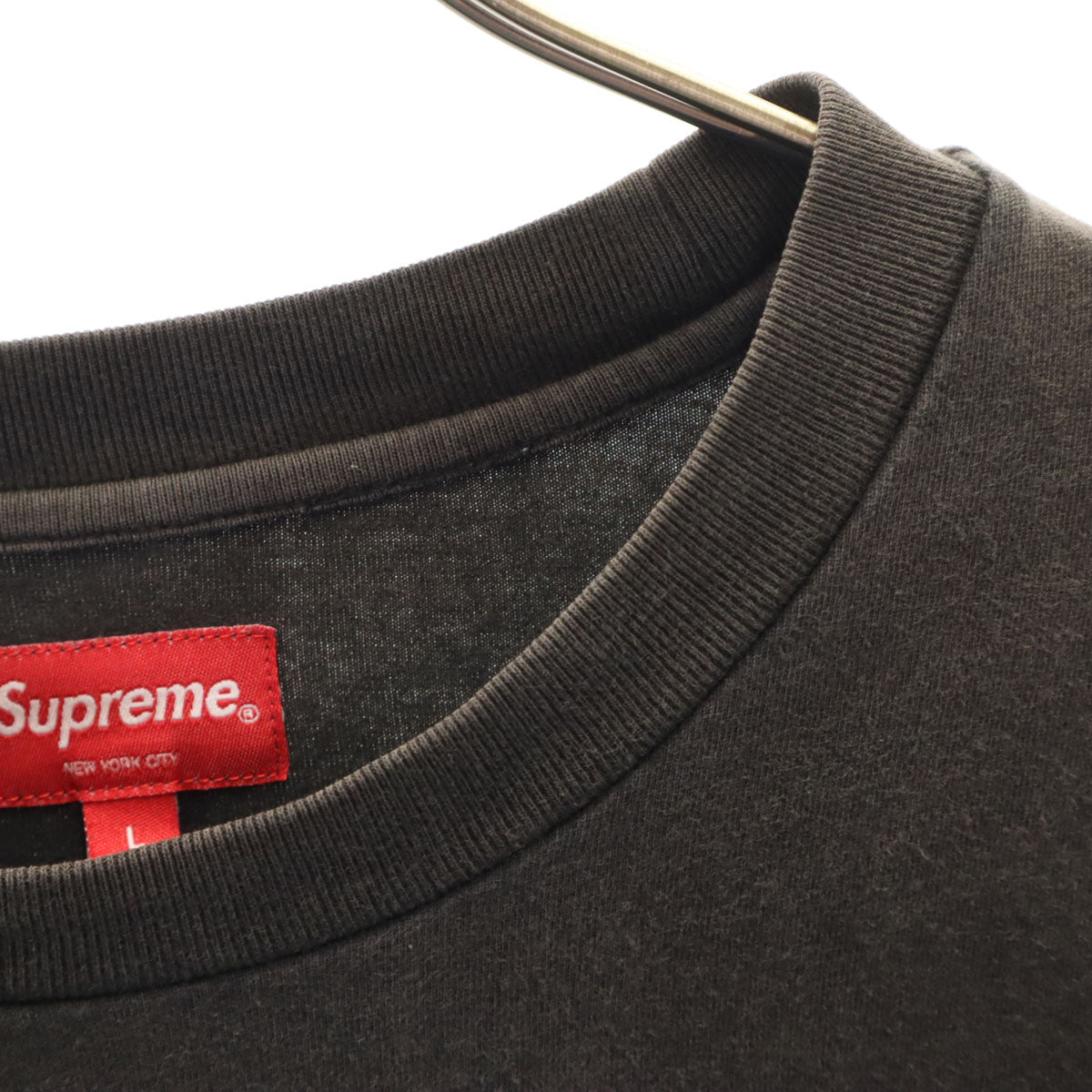 Supreme シュプリーム ポルトガル製 長袖 Tシャツ L ブラック ロンT メンズ