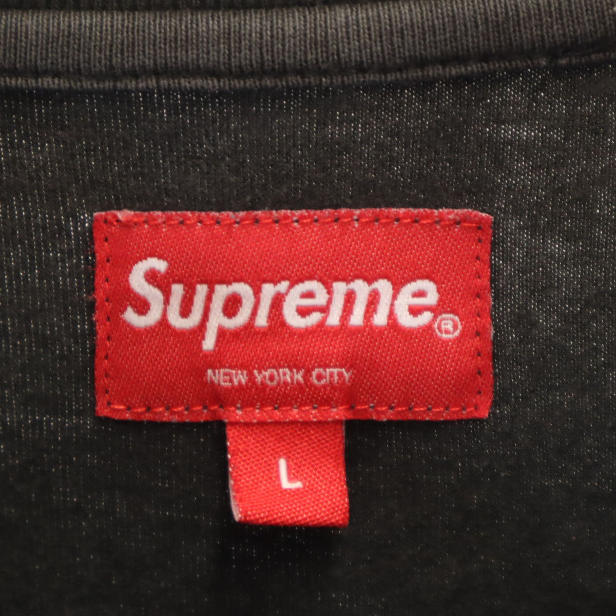 Supreme シュプリーム ポルトガル製 長袖 Tシャツ L ブラック ロンT メンズ