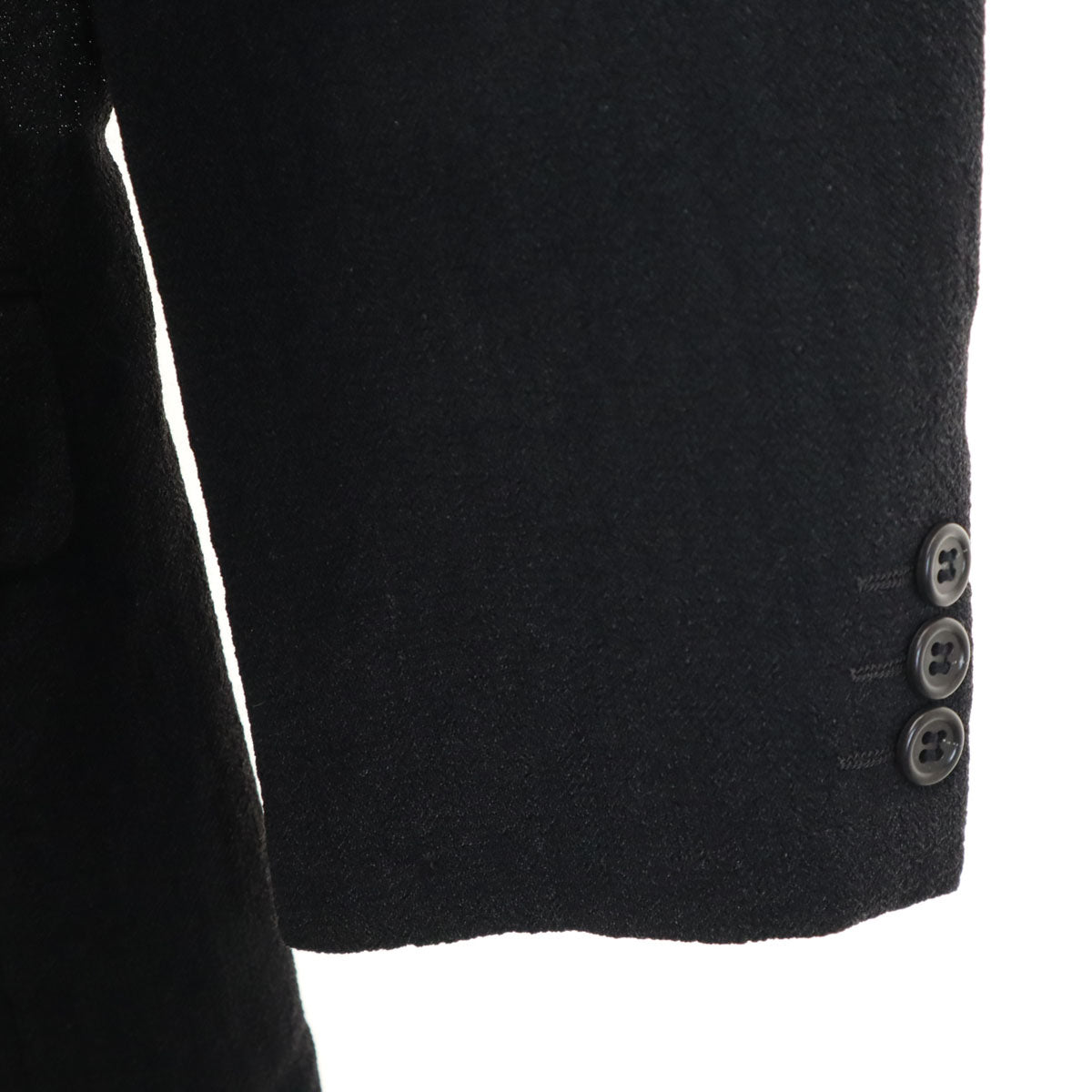 im product アイムプロダクト 90s 日本製 オールド ダブル テーラードジャケット 8 チャコールブラック イッセイミヤケ メンズ