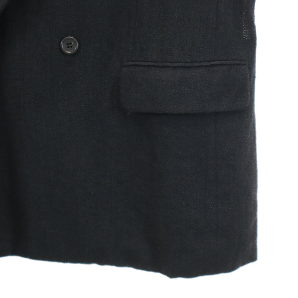 im product アイムプロダクト 90s 日本製 オールド ダブル テーラードジャケット 8 チャコールブラック イッセイミヤケ メンズ