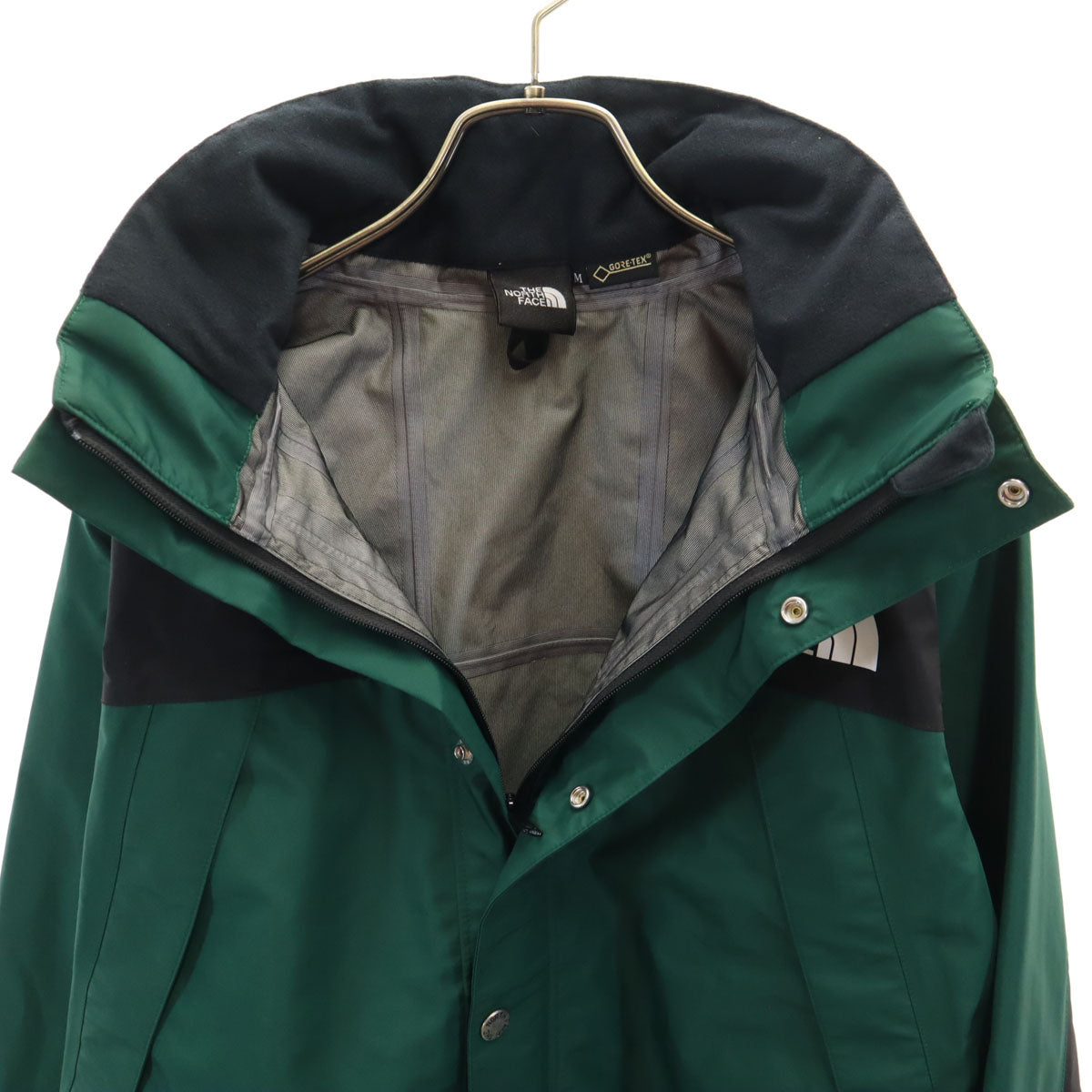 THE NORTH FACE ノースフェイス マウンテンレインテックス ジャケット M グリーン NP11914 アウトドア メンズ