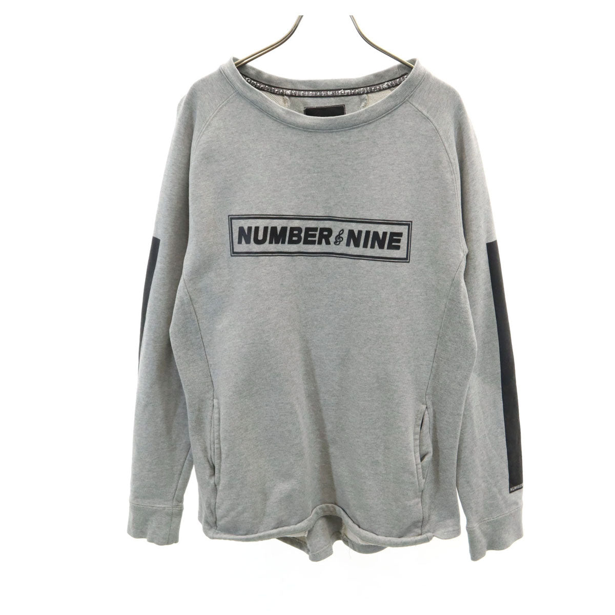 NUMBER (N)INE DENIM ナンバーナイン デニム 長袖 スウェット トレーナー L グレー メンズ
