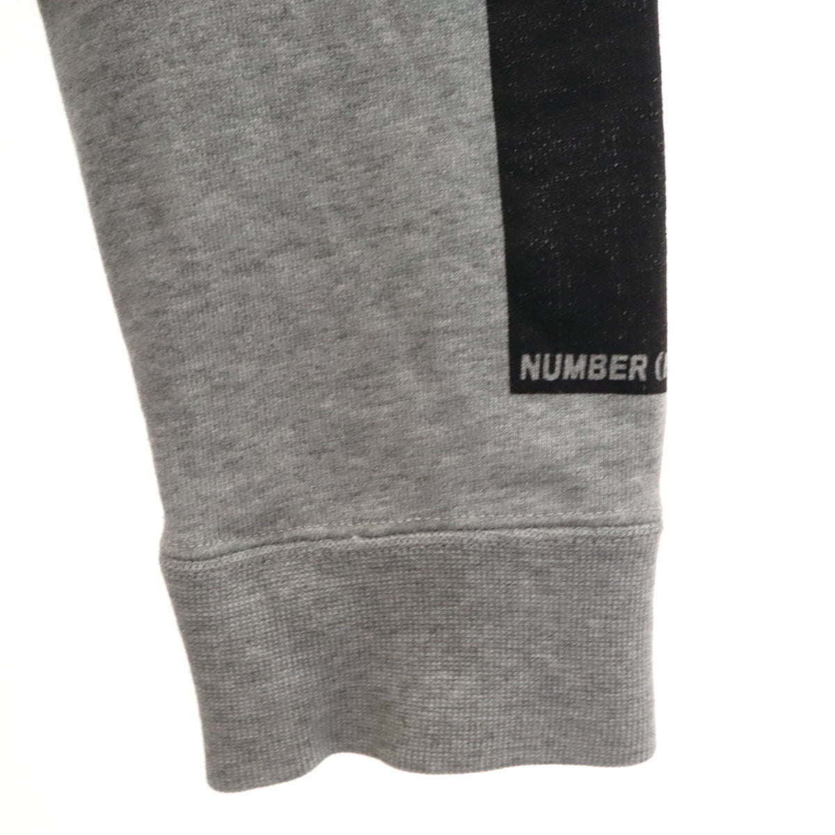 NUMBER (N)INE DENIM ナンバーナイン デニム 長袖 スウェット トレーナー L グレー メンズ