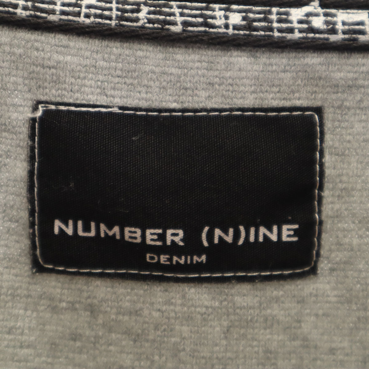 NUMBER (N)INE DENIM ナンバーナイン デニム 長袖 スウェット トレーナー L グレー メンズ