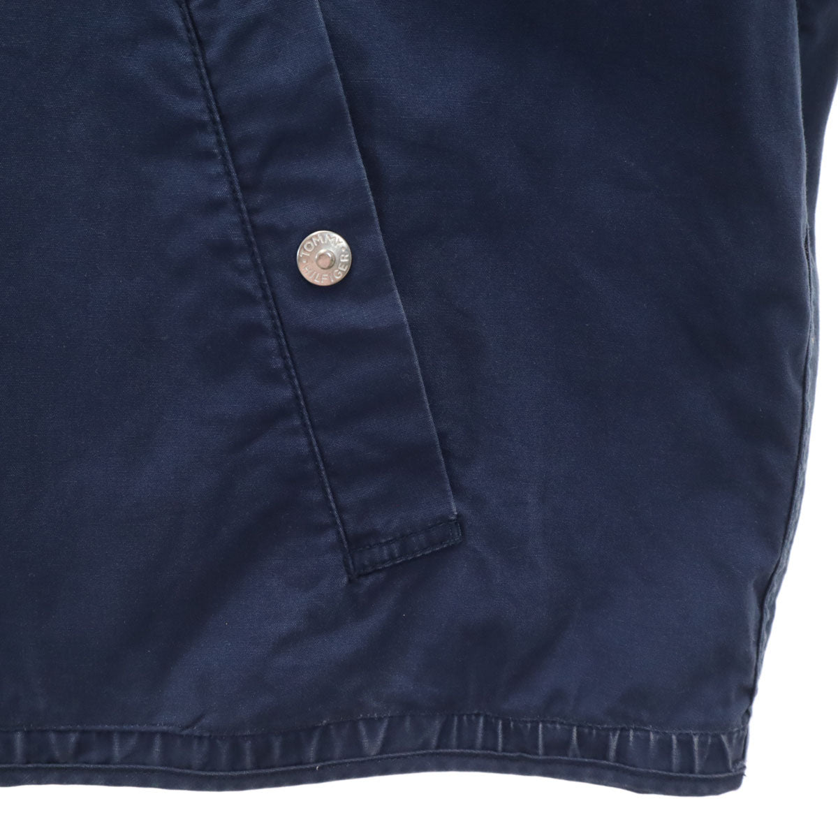 TOMMY HILFIGER トミーヒルフィガー 90s オールド フラッグタグ ブルゾン XL ネイビー スイングトップ ジャケット メンズ