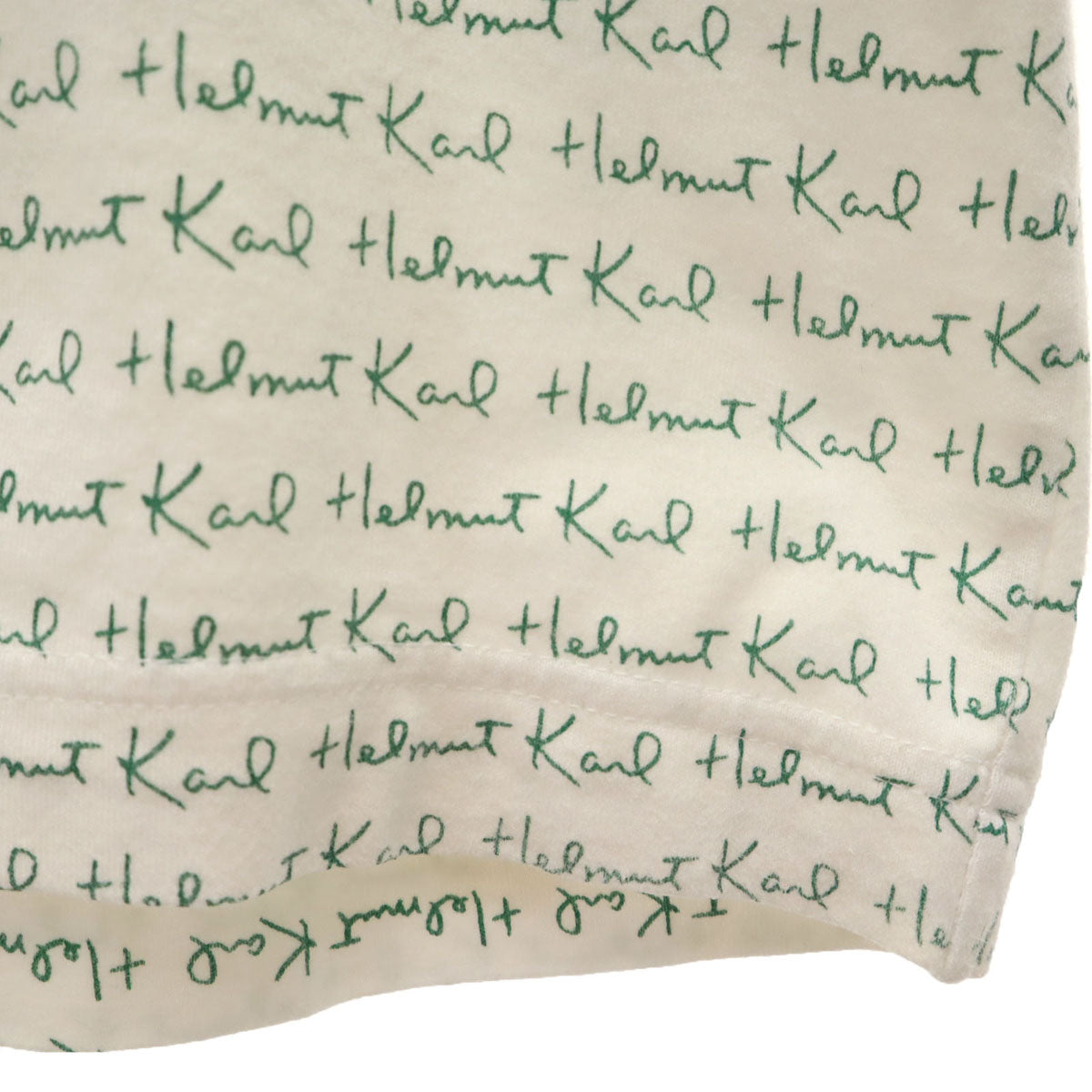 Karl Helmut カールヘルム 長袖 Tシャツ M ホワイト ロンT メンズ
