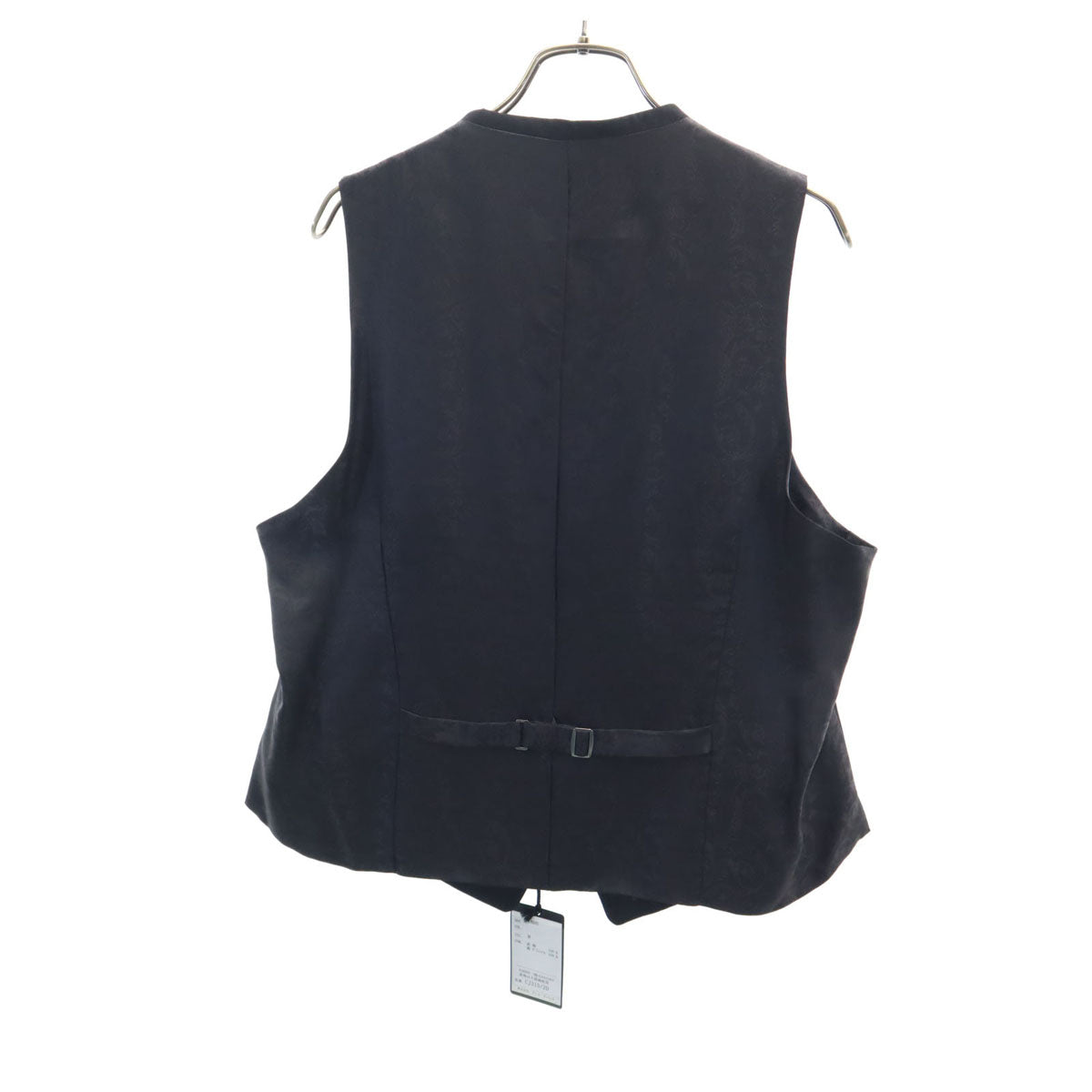 BAREILLES JAPON ZOOT APPAREL 未使用 日本製 シルク100% ベスト M ブラック タグ付き メンズ