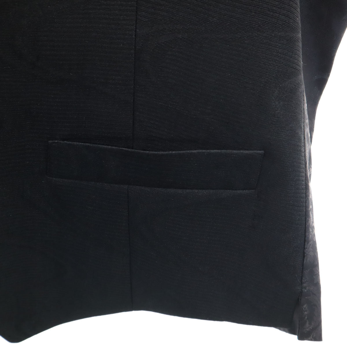 BAREILLES JAPON ZOOT APPAREL 未使用 日本製 シルク100% ベスト M ブラック タグ付き メンズ