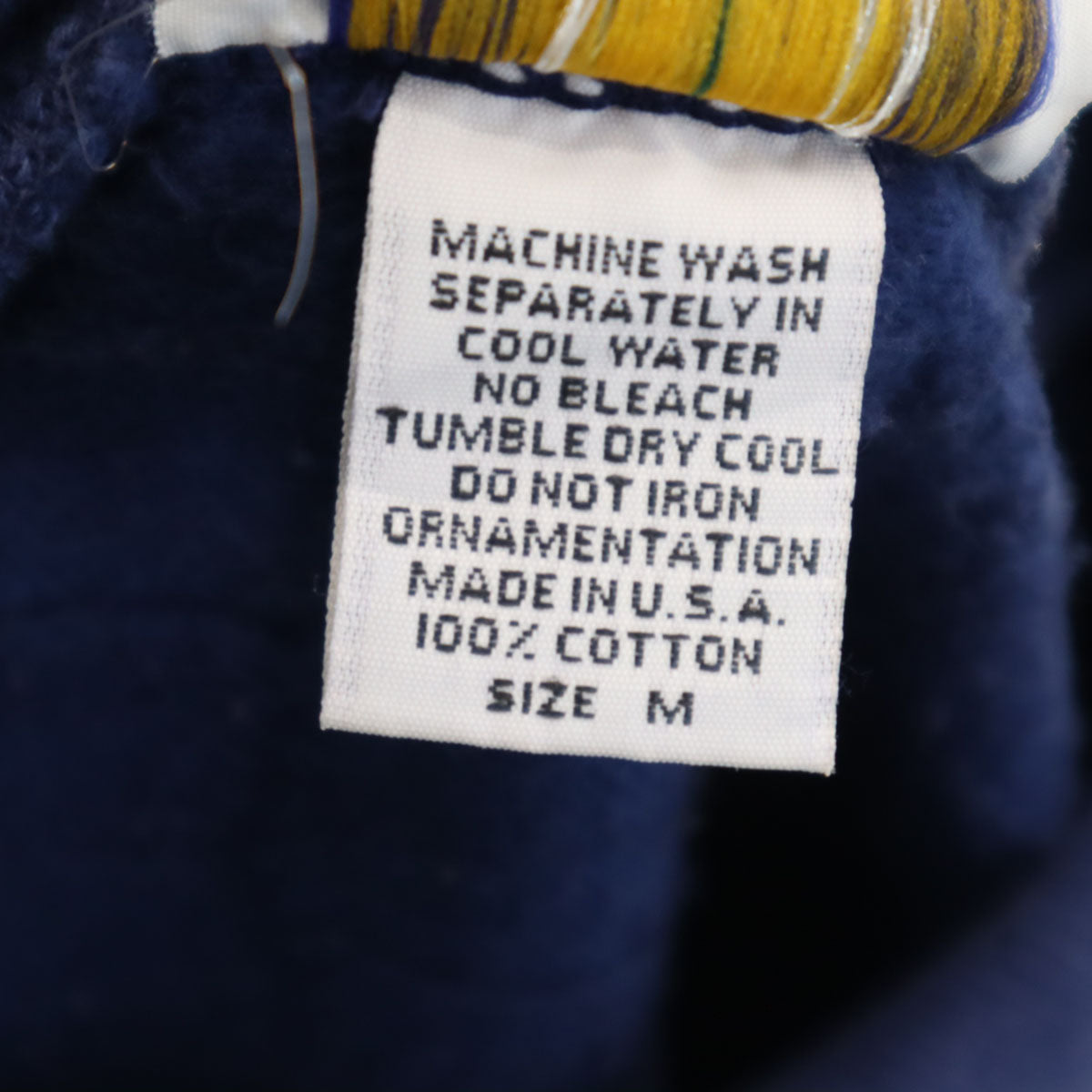 SOMERS 90s オールド ゴルフ刺繍 長袖 襟付き トレーナー M ネイビーパープル メンズ