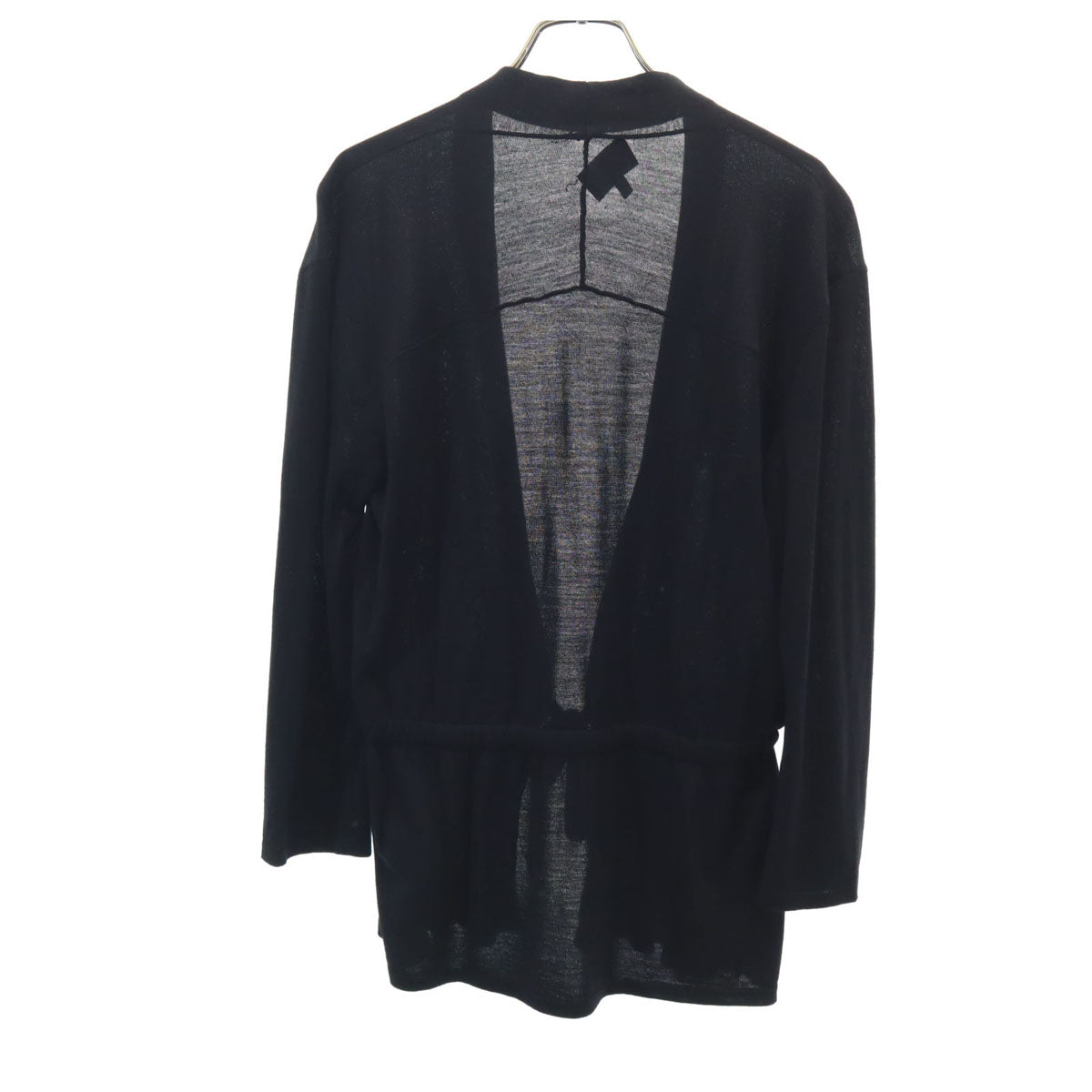Emporio Armani エンポリオアルマーニ 長袖 ニットカーディガン 42 ブラック レディース