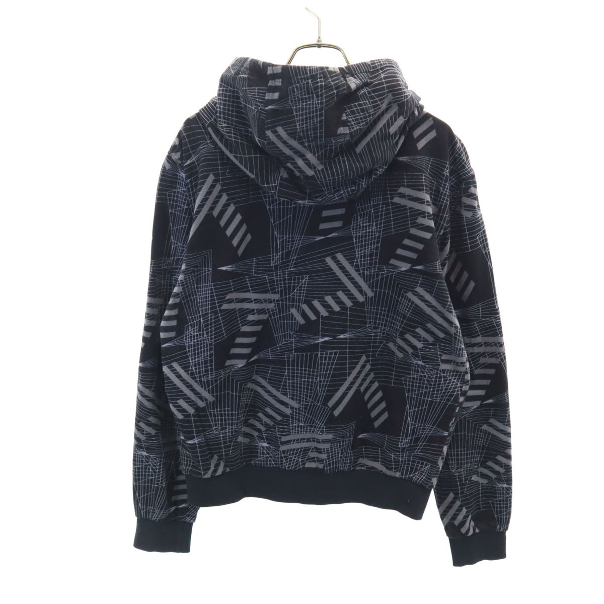 Emporio Armani エンポリオアルマーニ 長袖 スウェット ジップパーカー S ブラック メンズ