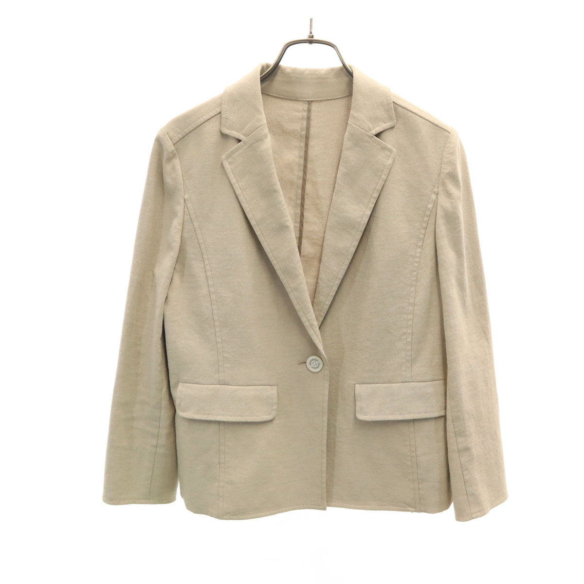 MACKINTOSH PHILOSOPHY マッキントッシュフィロソフィー テーラードジャケット 40 ベージュ レディース