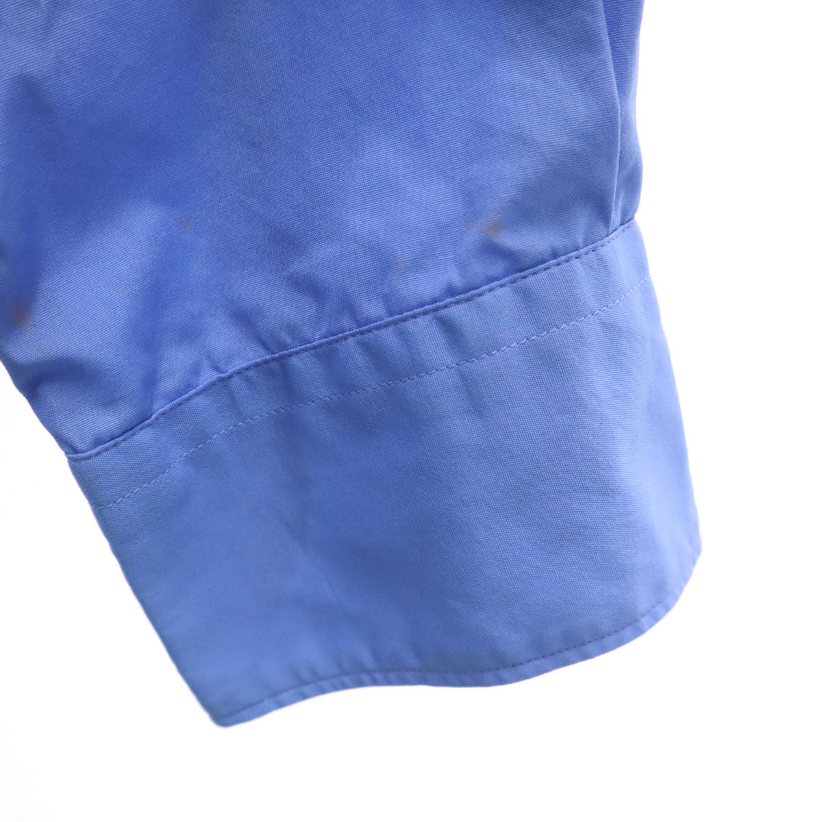 COMME des GARCONS SHIRT コムデギャルソンシャツ 未使用 フランス製 長袖 コットンシャツ S ブルー系 メンズ