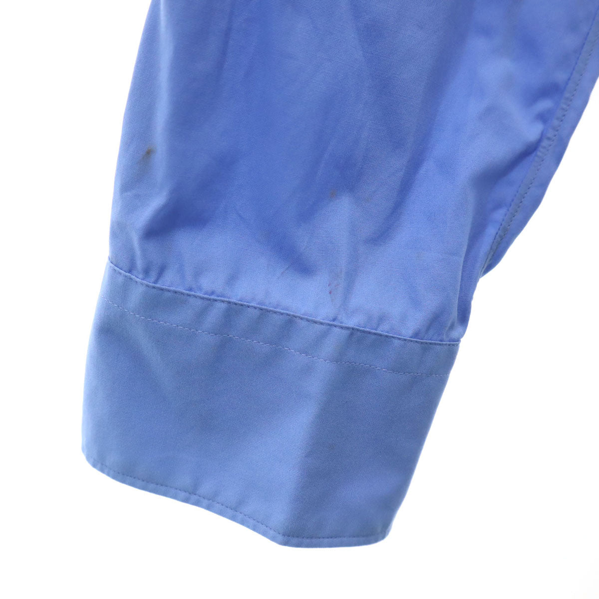 COMME des GARCONS SHIRT コムデギャルソンシャツ 未使用 フランス製 長袖 コットンシャツ S ブルー系 メンズ