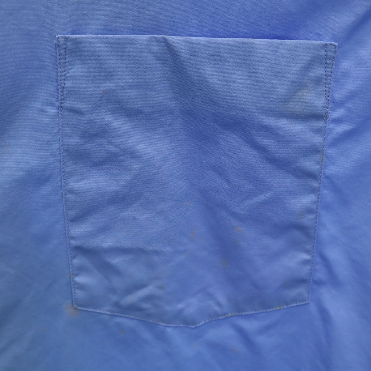 COMME des GARCONS SHIRT コムデギャルソンシャツ 未使用 フランス製 長袖 コットンシャツ S ブルー系 メンズ