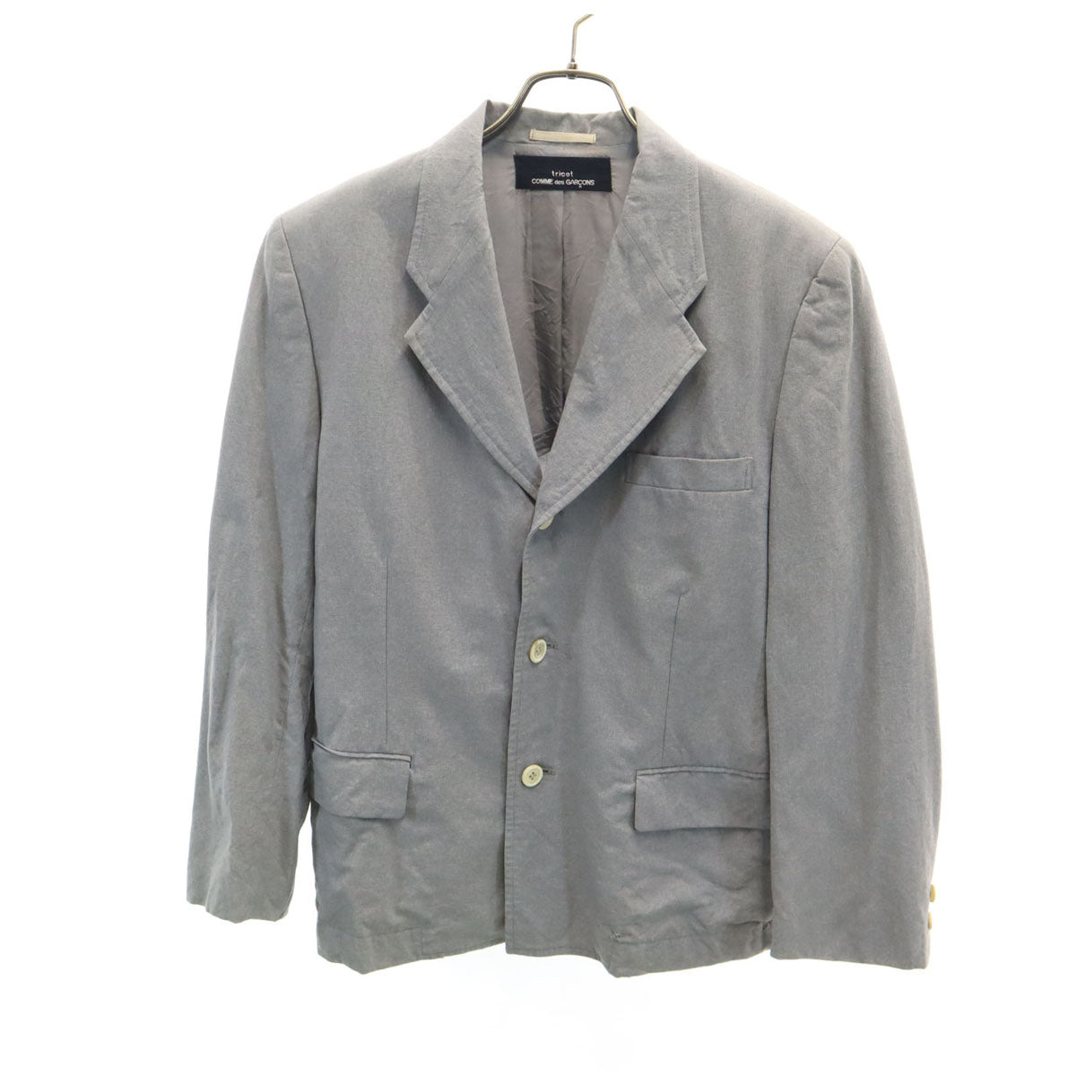 tricot COMME des GARCONS トリココムデギャルソン 90s オールド テーラードジャケット グレー メンズ