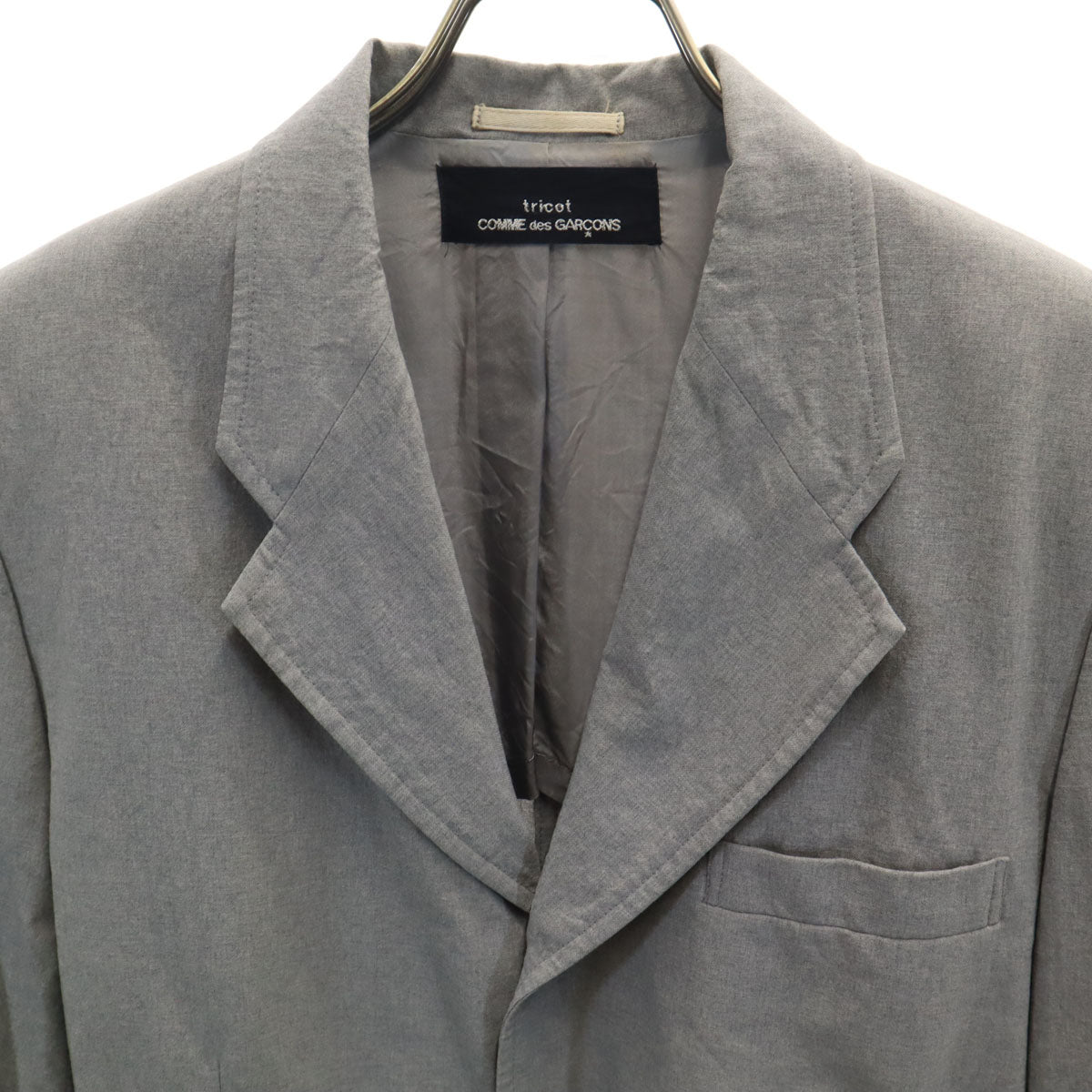 tricot COMME des GARCONS トリココムデギャルソン 90s オールド テーラードジャケット グレー メンズ