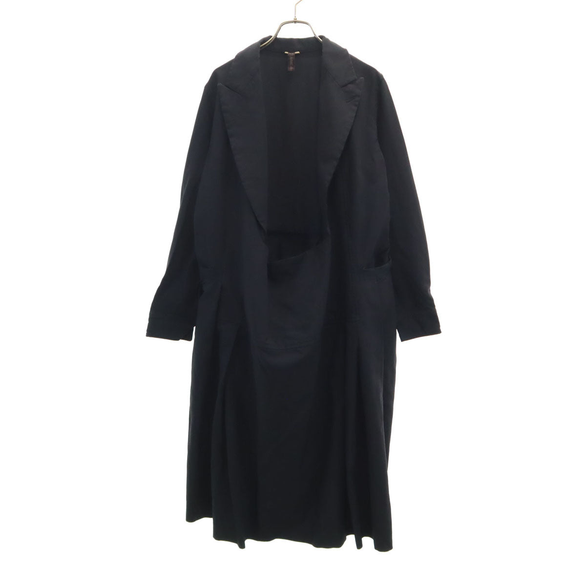 COMME des GARCONS コムデギャルソン 2017年 日本製 長袖 ワンピース XS ブラック レディース
