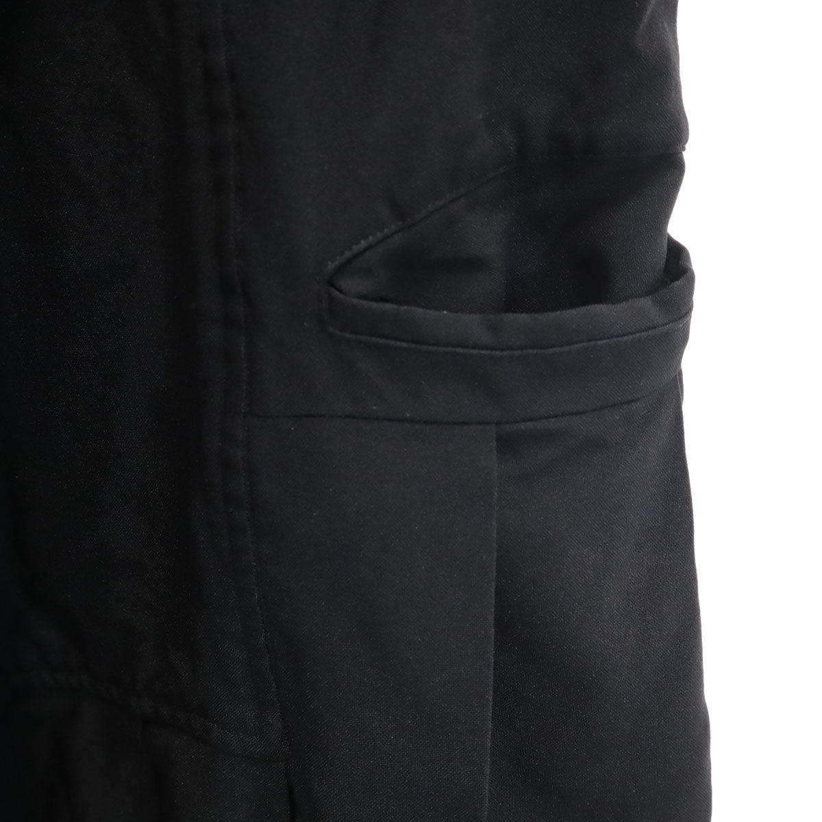 COMME des GARCONS コムデギャルソン 2017年 日本製 長袖 ワンピース XS ブラック レディース