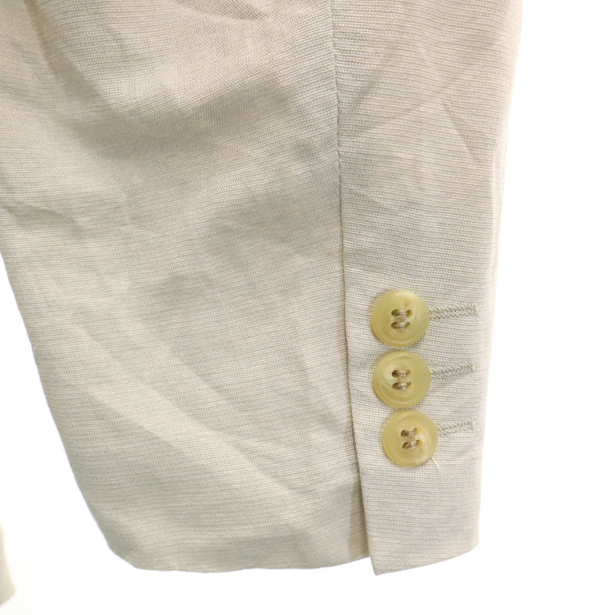 LANVIN CLASSIQUE ランバン クラシック 90s オールド テーラードジャケット 46 ベージュ メンズ