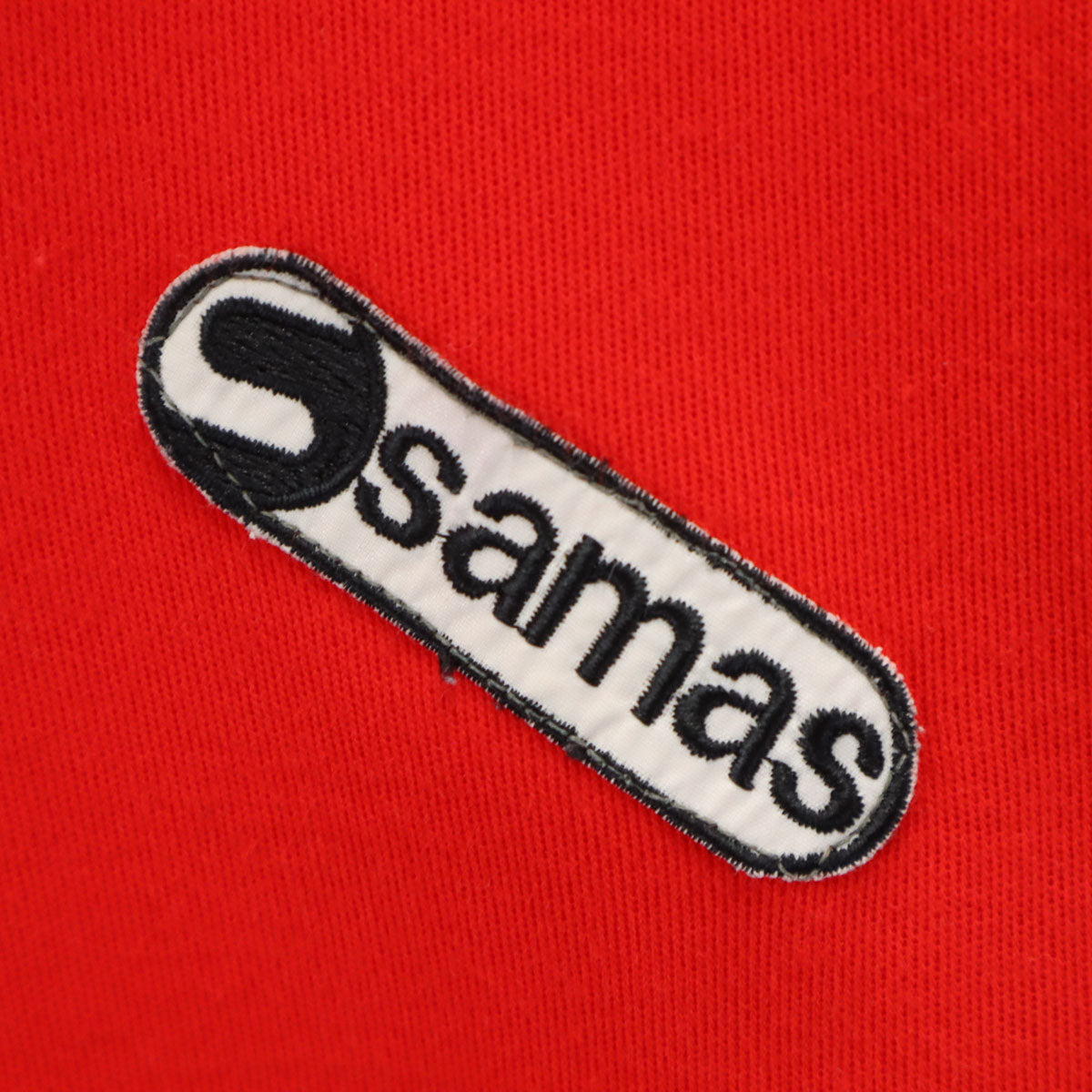 samas 80s イタリア製 ヴィンテージ トラックジャケット 48 レッド メンズ