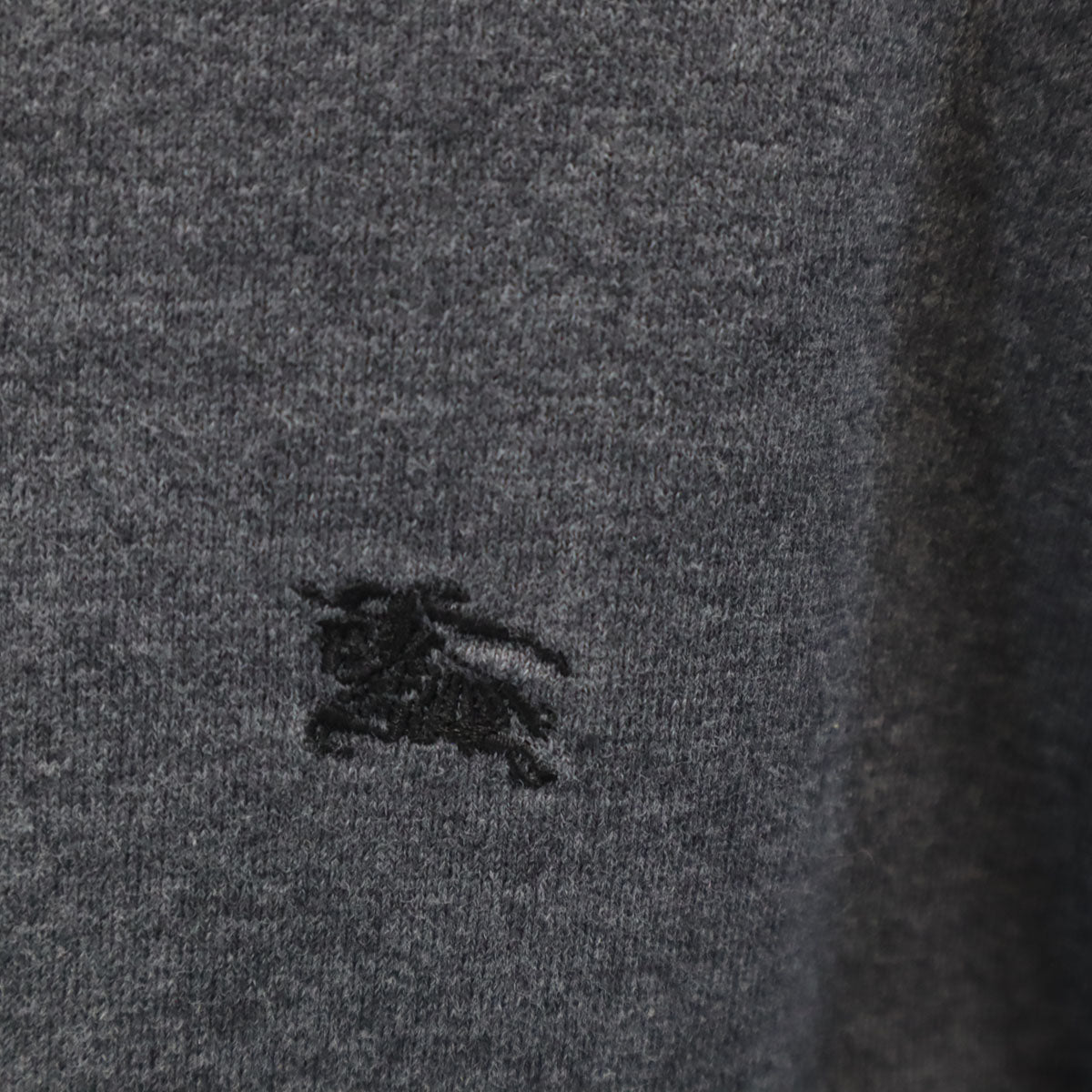 BURBERRY BLACK LABEL バーバリーブラックレーベル 日本製 長袖 Tシャツ 3 グレー 三陽商会 ロンT メンズ