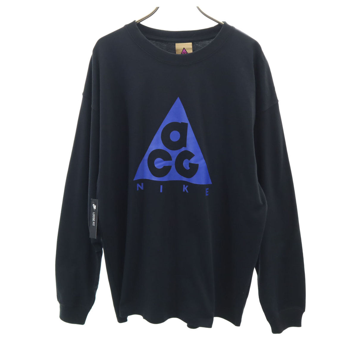 NIKE ACG ナイキ エーシージー 未使用 長袖 Tシャツ M ブラック ロンT タグ付き メンズ